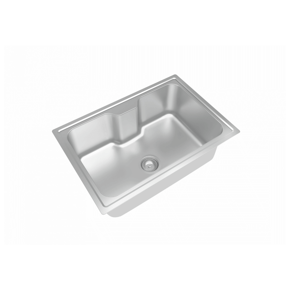 Cuba Simples Inox Acetinada 66cm Debacco Funzionale 231